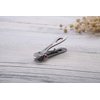 Stainless Steel Nail Clippers – G.Liane 15mm Wide Jaw Opening Nail Cutter for Toenails and Fingernails Salon Quality Nail Care Tools for Women and Men