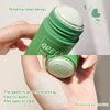 GECOMO Green Tea Stick Mask, Purifying Clay Mask, Oil Control Face Mask, Deep Clean Poresfor All Skin Types Men Women - 1 PCS