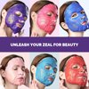 ZealSea Face Sheet Masks Skincare - Hydrating & Moisturizing Facial Sheet Masks Beauty Set with Hyaluronic Acid, Collagen & Diamond Powder for Women Skin Care - Anti Aging Facemasks Kit, 6 Pack