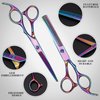 Hair Cutting Scissors Set, Professional Barber Shears Bag Kit, for Home or Barbershop Hairdressing, Men Women and Pets Hair Cutting