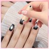 Portable Wood Grain Cat Eye Strong Magnet, Cat Eye Magnet Supplies for Nails Not Easy to Damage, Nice Size Suitable for Professional Manicurists & Novices