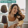 DEBETOOL Bamboo Hair Brush Set - Natural Bamboo Paddle Detangling Hairbrush and Comb Set, Suit for Thick/Thin -Gift for Women Men and Kids