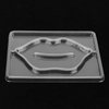 5Pcs Lip Mask Molds for DIY Face Mask Machine, Transparent Reusable Lip Beauty Mask Maker Patch Mold