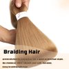 2 Pack Braiding Hair 26 Inchs Kanekalon Pre Stretched Braiding Hair Extensions Professional Itch Free Hot Water Setting Yaki Texture Prestretched Braiding Hair (27#, 26 Inch (Pack of 2))