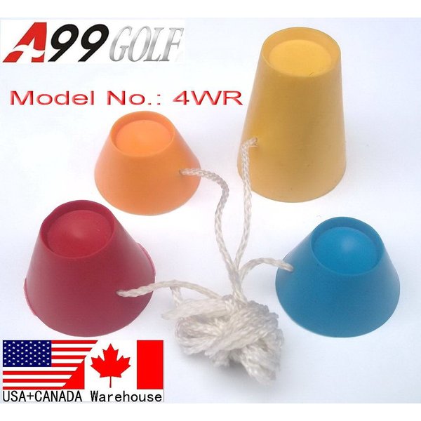 A99 Golf 4pcs Rubber Winter Golf Tees Driver Range-Home Range Practice Trainning