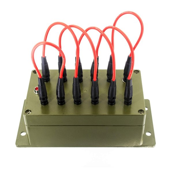 Escape Room Prop Plug in Box Takagism Game Props All Wires are Inserted into The Right Sockets to Unlock Adventure Secrets Game Props (with Audio)