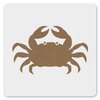 MAGJUCHE Crab Stencil 6 Inches, Reusable Crab Stencil for Painting DIY Crafts Decor