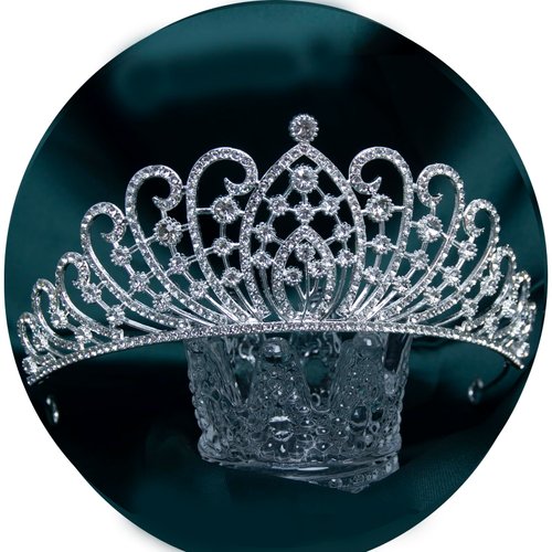 HONGMEI Wedding Crown for Brides Rhinestone Queen Tiara and Crown Bridal Hair Accessories