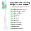 Aoremon Replacement Toothbrush Heads for Philips Sonicare Electric Toothbrush Model Compatible with Sonicare ProtectiveClean C2 4100 5100 Replacement Brush Heads, 10 Pack