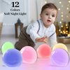 Meditation White Noise Sound Machine with 30 Soothing Sounds 12 Colors Night Light 10 Brightness Levels 32-Level Volume Control 4 Timers and Memory Function Sleep Machine for Baby Kids Adults (Black)