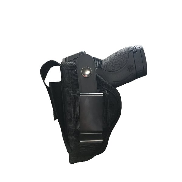 Nylon Belt or Clip on Gun Holster Fits Taurus Millennium PRO, PT-745, PT-140, PT-145, PT-111, PT-138, 58, 609TI, 909, 24/7 Compact