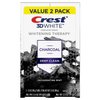Crest 3D White Whitening Therapy Charcoal Deep Clean Fluoride Toothpaste, Invigorating Mint, 3.5 Ounce, Pack of 2
