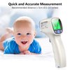 Jumper Medical Forehead Thermometer, Non Contact Thermometer for Forehead and Object Surface Measurement with Instant Reading and Fever Warning for Kids and Adults (Sky Blue)