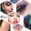 Glitter Wenida 9 Colors 105g Holographic Iridescent Chameleon Festival Sequins Craft Chunky Glitter for Arts Face Hair Body Nail