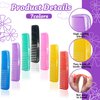 100 Pieces Colorful Hair Combs, Pocket Hair Combs Fine Dressing Comb for Women and Men