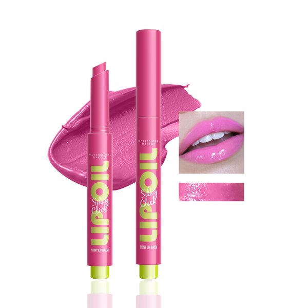 Easilydays Juicy Lip Oil Slick Click, Lip Gloss Tinted Lipstick Moisturizing Solid Lip Gloss Lightweight Buildable Vegan Lip Balm Plumping Lip Gloss for Women Girls Long-Lasting Dry Lip Care, 09