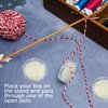 Maitys 2 Pieces Thread Wax Thread Conditioner Beeswax for Sewing Thread Beeswax Thread Conditioner for Quilting Sewing Strengthening Line Embroidery Wax for Thread (Colorless)