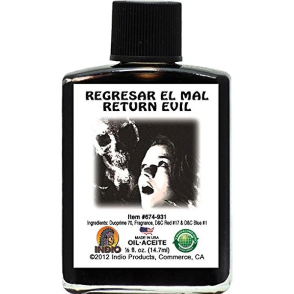 Indio Return Evil Fragranced Oil - 0.5oz