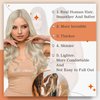 Full Shine Tape In Hair Extensions Double Sided Human Hair Extensions Silky Straight Color 60 Platinum Blonde Remy Hair 24 Inch Tape Ins 50 Gram 20 Pieces