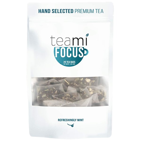 Teami Focus Tea - Herbal tea for mental clarity focus - Better focus blends for Alertness, Concentration and Clarity