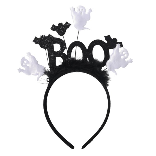 ZEYER Halloween Headband Black Bat Headband for Women Halloween Costume Hair Band Headdress for Cospaly Party Decorations Hair Accessories 1 PCS