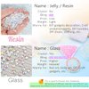 16000PCS Bright Gold Resin Rhinestones for Crafts 3mm 4mm 5mm Clear Golden Flatback Jelly Rhinestones Bulk SS10 SS16 SS20 Non-Hotfix Stones Diamonds Crystals Gems for Mugs Tumblers Bottles DIY Crafts