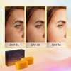 VALITIC Kojic Acid Vitamin C and Retinol Soap Bars with Turmeric for Dark Spot - Original Japanese Complex Infused with Collagen, Hyaluronic Acid, and Vitamin E (4 Pack)