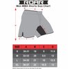 ROAR MMA Fight Shorts Grappling Muay Thai BJJ Training Jiu Jitsu No Gi Wear (Medium, Simple-Blue)