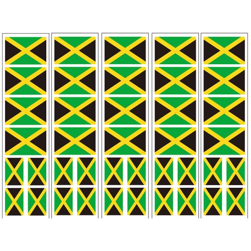 40 Tattoos: Jamaica Flag, Jamaican Party Favors