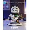 CuteWheat Space Panda Astronaut Building Sets，Impressive Cool&Cute Animals Panda Display Model Toy ，Space Toys Sets for Gift Giving Adults Kids Boys Girls (829 Pieces)