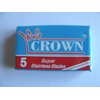 100 Crown Super Stainless Double Edge Safety Razor Blades