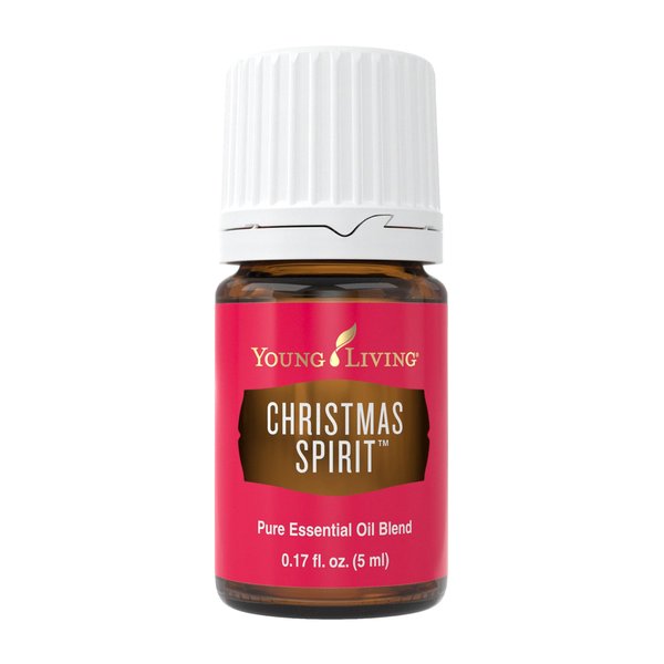 Young Living Christmas Spirit 5 ml - Festive Aroma for Holiday Delight - Orange , Cinnamon Bark , Spruce Blend - Uplifting Ambiance , Emotional Well-being , Travel Essential Oil