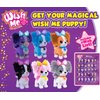 Wish Me Pets - Light Up LED Plush Stuffed Animals - Mini Fluffy White Poodle with Pink Bow