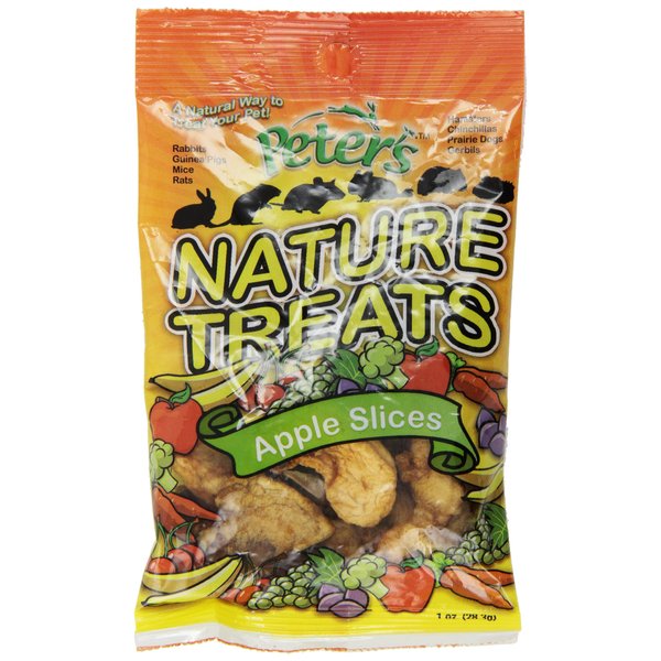 Peter'S Nature Treats For Small Animals, Apple Slices, 1 Oz.