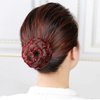 12pcs Women Hair Nets for Bun Ballet Hair Bun Cover for Girls, Dance Hair Bun Net Stretchy Elastic Bun Hair Net, Scrunchies Maker Cover Bun Holder Styling Hair Accessories (MX3)