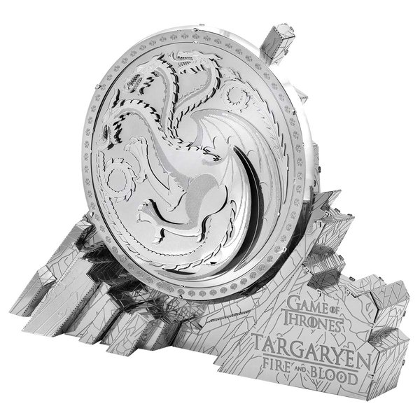 Fascinations Metal Earth ICONX Game of Thrones Targaryen Sigil 3D Metal Model Kit