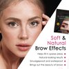 Marie-José & Co Henna Brow Tinting Kit Blonde Dye, Eyebrow Spot Coloring, Long-Lasting Eyebrow Powder, Water & Smudge Proof, 5 Sachets, Good for 50 Applications