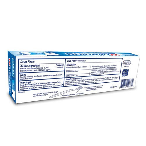 Lucky Super Soft Adult Whitening Toothpaste, 6.4 Ounce