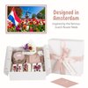 LaurGifts Birthday Gift for Mom, New Mom Gift for Women - Dutch Flower Fields Inspired Home Spa for Women - Bulk Mother's Day Gift Set Self Care Gift Basket for Her