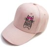 Girls Baseball Hat Kids Cotton Hat Trucker Sun Hat Adjustable Toddler Baseball Cap Beach Hat for Toddler Girls 1-10 Years(Cat,54cm)
