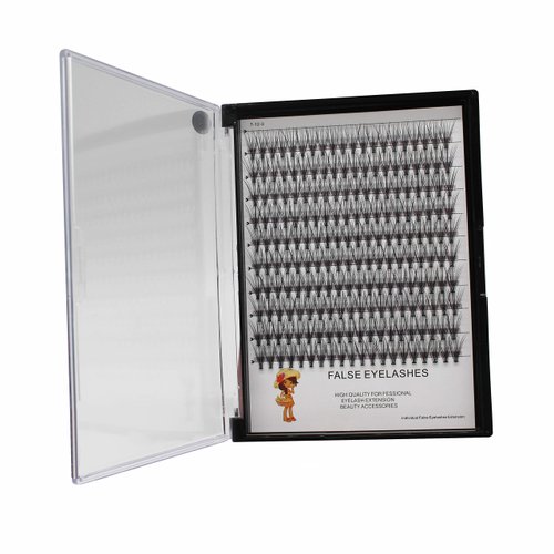 Bodermincer 20D 8-20mm To Choose 8-10-12-14mm MIX/14-16-18-20mm MIX rofessional Makeup Individual Cluster Eyelashes Grafting Fake False Eyelashes Eyelash Extension Individual Eyelash Bunche (20D-16mm)