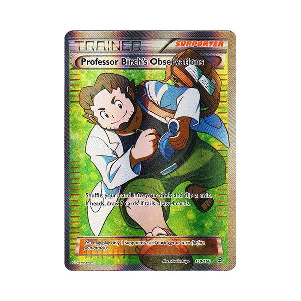 Pokemon - Professor Birch39;s Observations (159/160) - XY Primal Clash - Holo