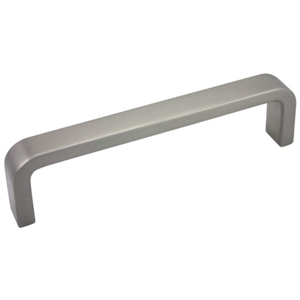 Cosmas 10 Pack 886-4SN Satin Nickel Cabinet Hardware Handle Pull - 4" Hole Centers