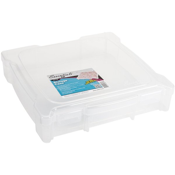 Artbin Essentials Box-14.125x13.625x3 Translucent