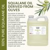 Squalane Oil Bulk- 32 oz 100% Pure & Natural Plant Derived Facial Oil - Cold Pressed and Unrefined Premium Grade Multipurpose Moisturizing Oil For Skin and Hair
