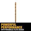 DEWALT DW1306 3/32-Inch Titanium Nitride Split Point Twist Drill Bit (Pack of 2)