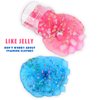 8 Pack Jelly Cube Crunchy Slime Kit, with Soft Stretchy Non-Sticky Clear Crunchy Slime Toy, Stress Relief Toy for Girls and Boys, Best Birthday Gift, Kids Party Favors and School Education