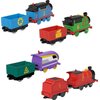 Thomas & Friends Motorized Toy Trains Set of 4 Engines, Thomas Percy Kana & James for Preschool Pretend Play Kids Ages 3+ Years