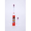 Our Reflections Kids Battery Powered, 2 Toothbrush Heads, Soft Bristles, Ages 3 and up. (John Electric Toothbrush, Red)