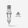 Wormhole Tattoo Cartridge Needles, 5RL Tattoo Needles 20PCS Disposable Tattoo Needle Cartridge Round Liner Cartridge Needles for Tattoo Pen Tattoo Machine Tattoo Supplies 1205RL